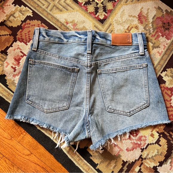 J. Crew Relaxed Denim Shorts Baxter St Wash Size 23 - Picture 2 of 8